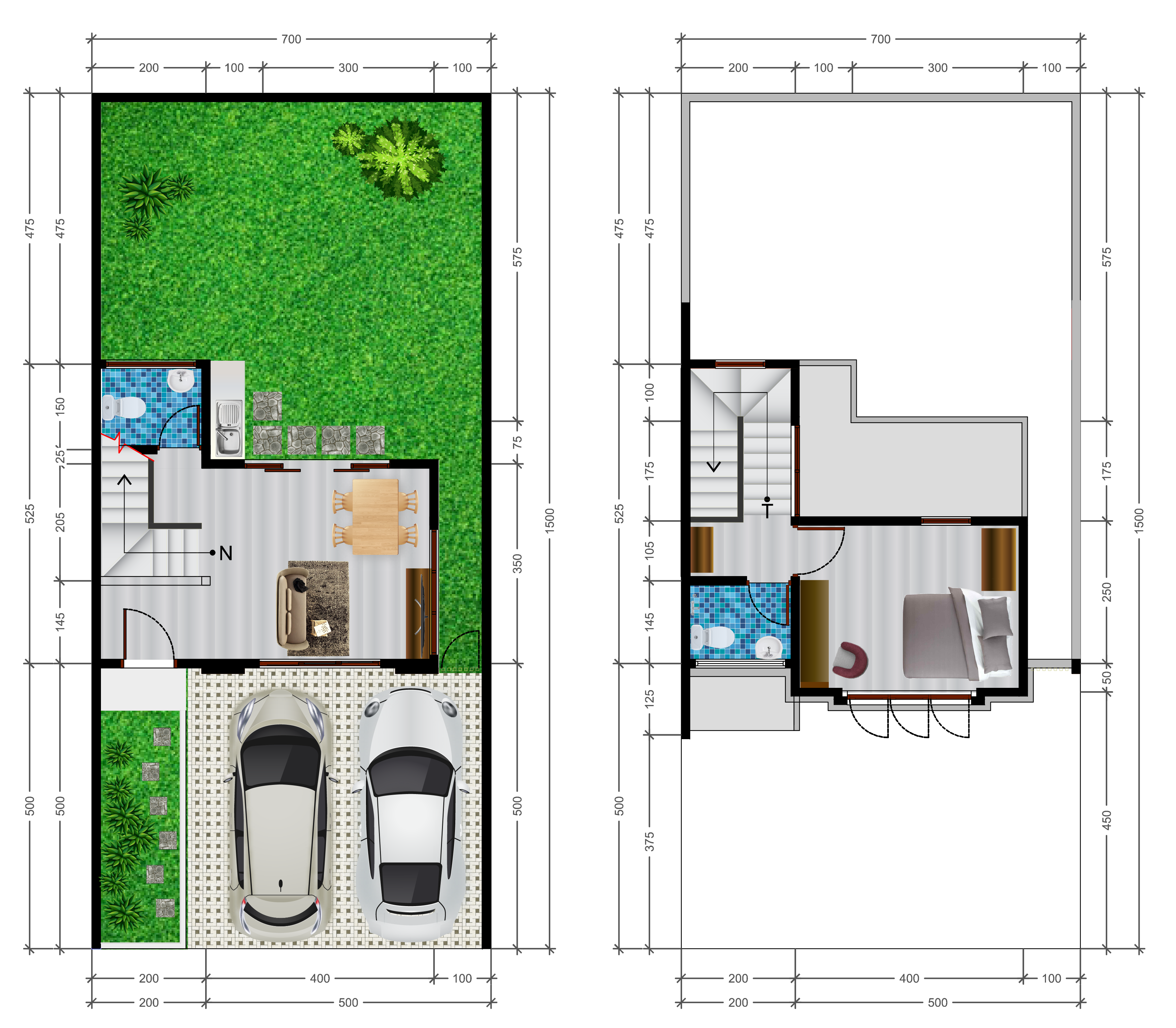 Layout Rumah